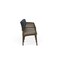 Lesro Lenox Steel 4 Seat Tandem Seating Metal Frame, Bronze, RS Night Sky Back, MD Farro Seat LS4103 - alternate 2